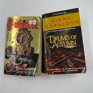 Outlander Book X 2 Paper Back Diana Gabaldon